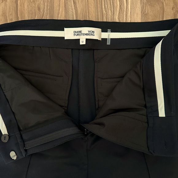 **DVF** pleated work pants SIZE 12 - Picture 5 of 8